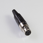 4-pin mini female XLR