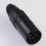 4-pin male XLR